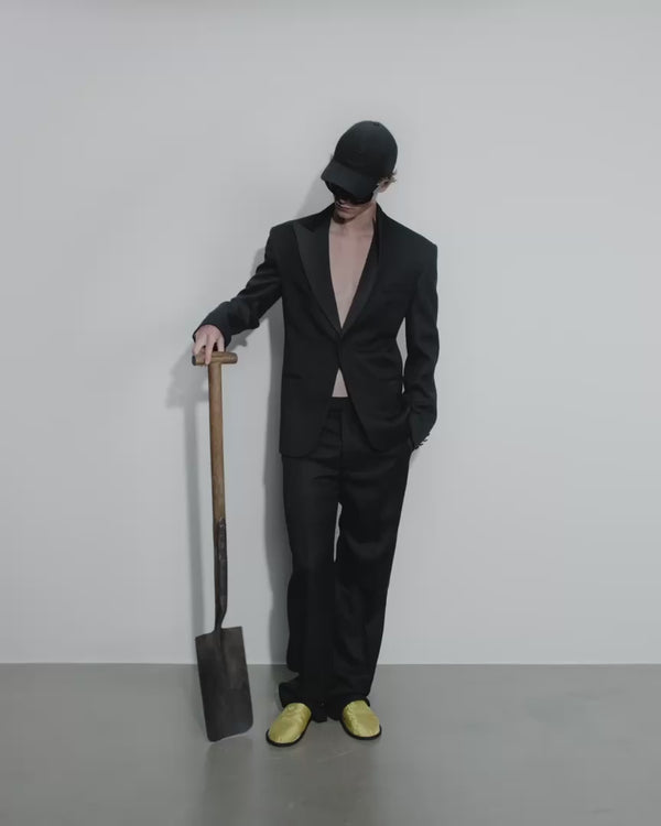 J.w.anderson Tailored Tuxedo Trousers In Black