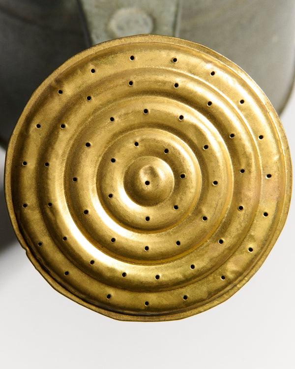 J.w.anderson Vintage English Watering Can In Brass