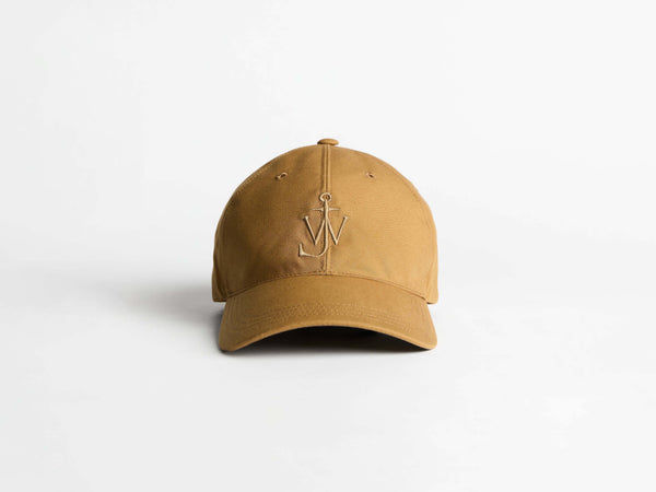 j.w.anderson Waxed cotton baseball cap in beige