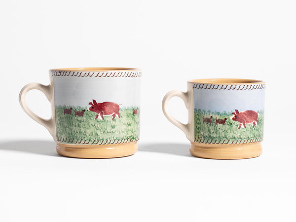 J.w.anderson Nicholas Mosse Large Mug In Blue & Multi