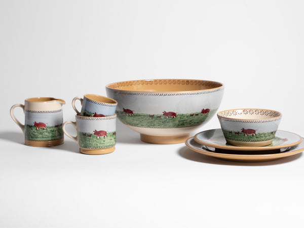 J.w.anderson Nicholas Mosse Large Mug In Blue & Multi