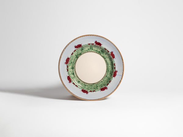 j.w.anderson Nicholas mosse serving plate in blue & multi