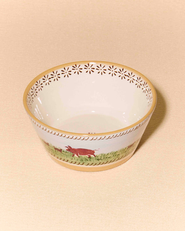 J.w.anderson Nicholas Mosse Small Angle Bowl In Blue & Multi