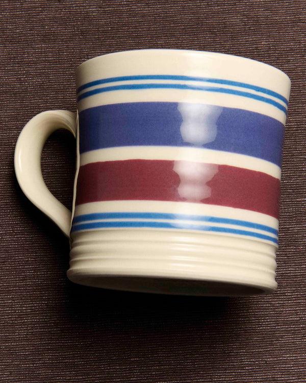 j.w.anderson Nicholas mosse stripped mug in blue & multi