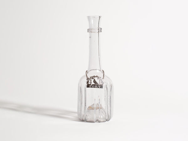 j.w.anderson William iv silver armorial wine label in silver