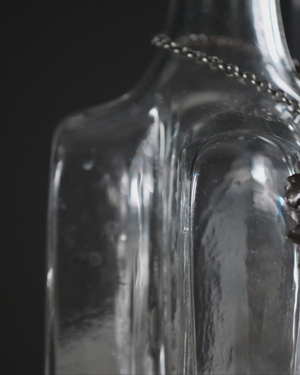 J.w.anderson William Iv Silver Large Wine Tag Port In Silver