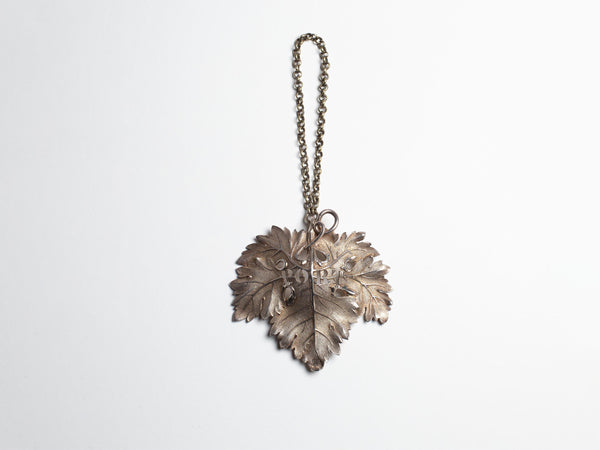 J.w.anderson William Iv Silver Large Wine Tag Port In Silver