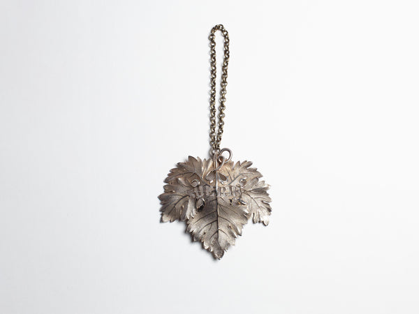 J.w.anderson William Iv Silver Large Wine Tag Sherry In Silver