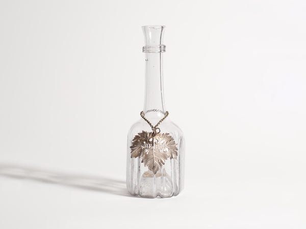 J.w.anderson William Iv Silver Large Wine Tag Sherry In Silver