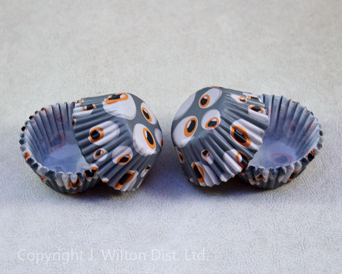 J.Wilton BAKING CUP MINI HALLOWEEN EYEBALLS 100 COUNT