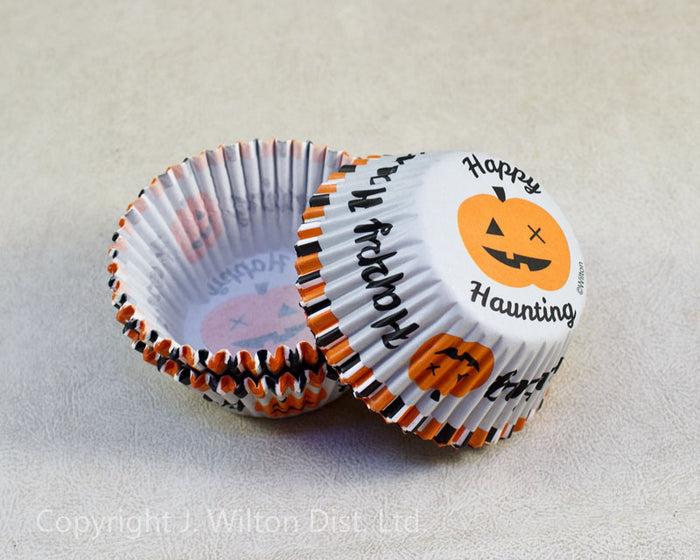J.Wilton BAKING CUP STANDARD HALLOWEEN "HAPPY HAUNTING" 75PC