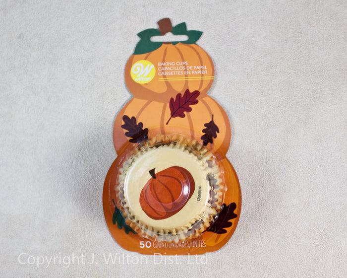 J.Wilton BAKING CUP STANDARD PUMPKIN HARVEST 50 COUNT