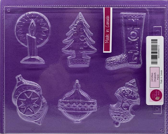J.Wilton Candy Island Chocolate Mold #213 Christmas Ornament