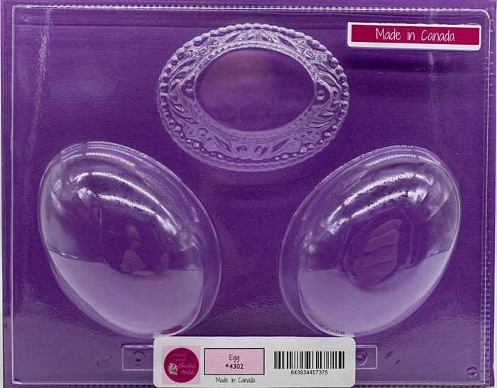 J.Wilton Candy Island Chocolate Mold #4302 Egg/Dessert Dish