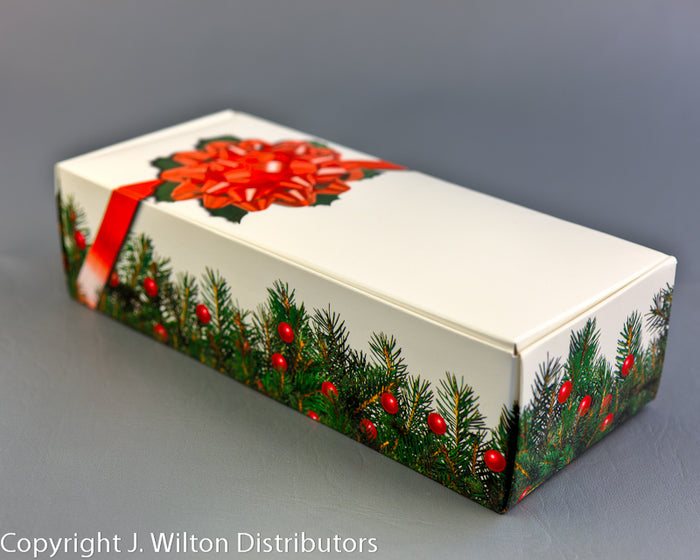 J.Wilton CHOCOLATE BOX BOW & BERRIES 1PT 1LB 25PC CHRISTMAS