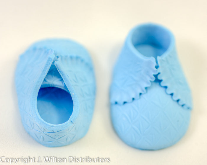 J.Wilton BABY SHOE KNIT 2PC BLUE