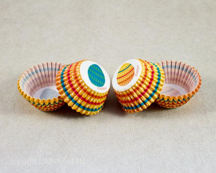 J.Wilton BAKING CUP MINI EASTER EGGLECTIC 100PC