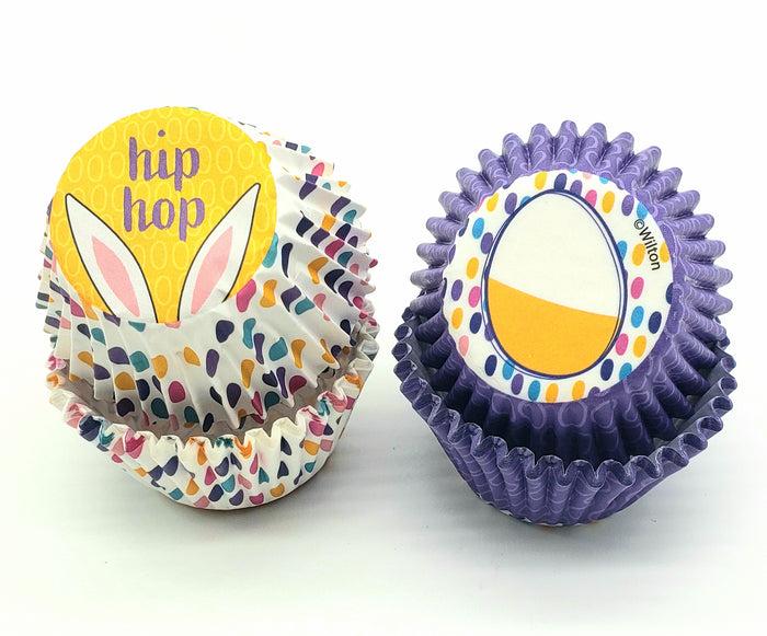 J.Wilton BAKING CUPS MINI EASTER HIP HOP 100PC
