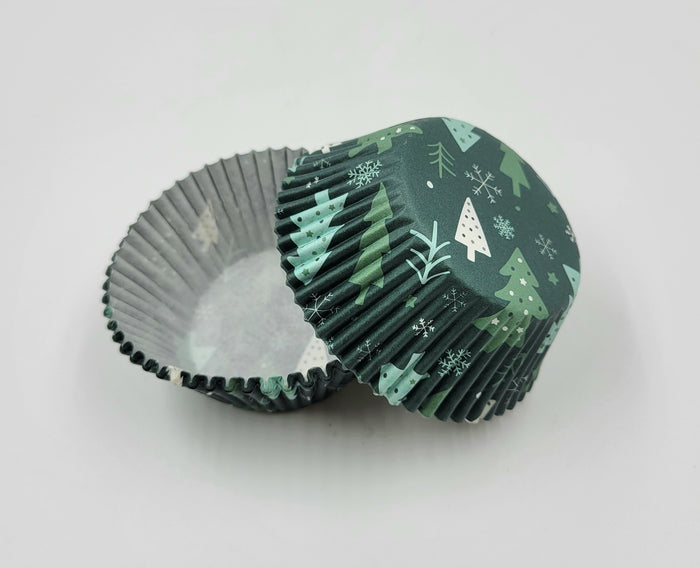 J.Wilton BAKING CUPS STANDARD XMAS TREES 24PC