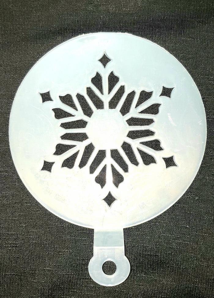 J.Wilton CAKE STENCIL SNOWFLAKE 5"