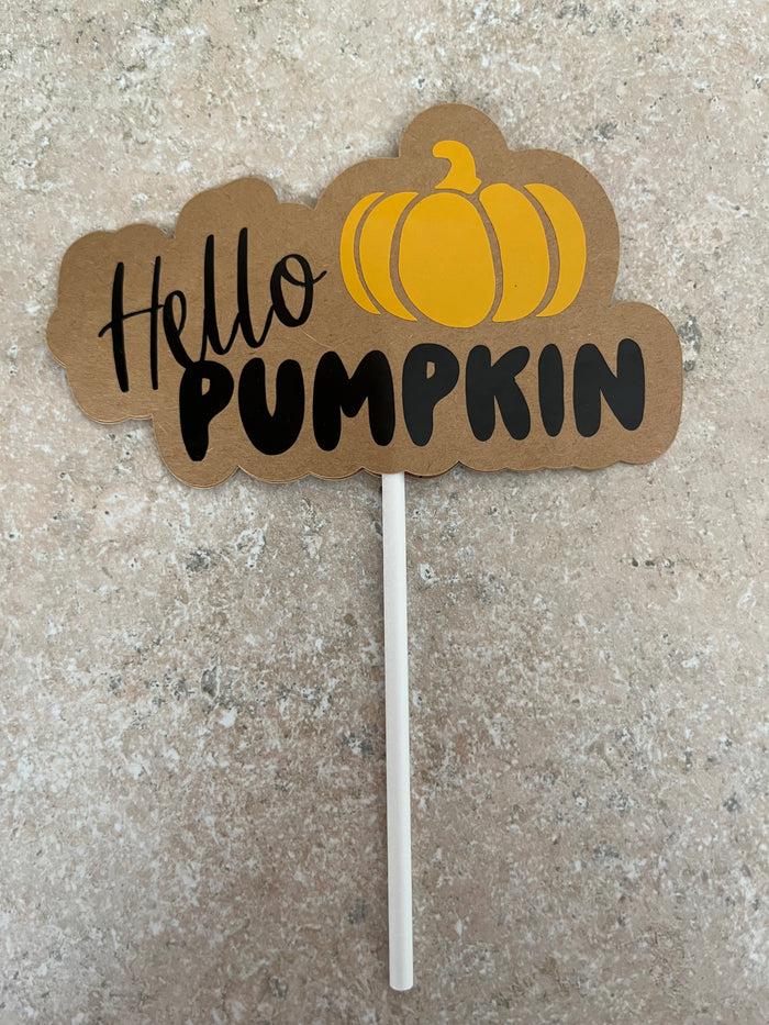 J.Wilton Cake Topper Hello Pumpkin #140TH