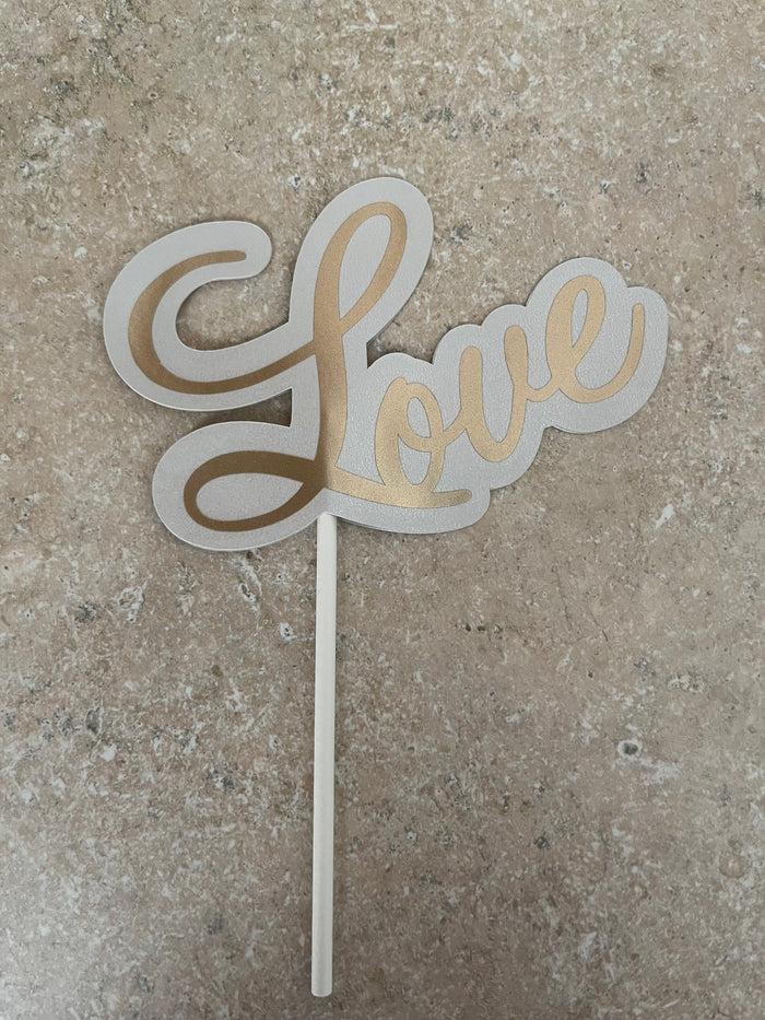 J.Wilton Cake Topper Love #220TH