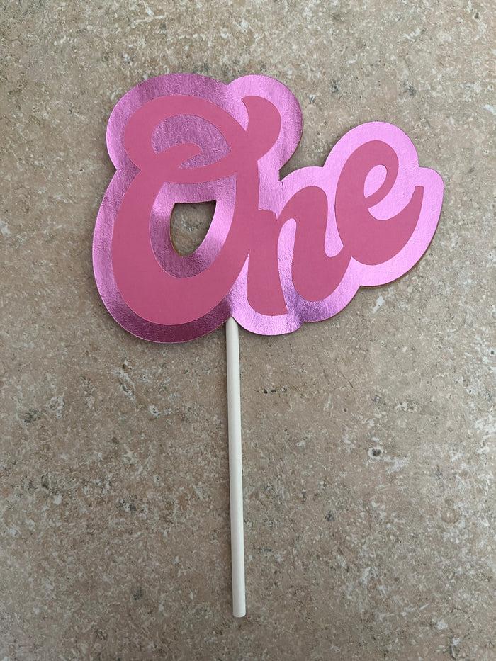 J.Wilton Cake Topper One #130TH