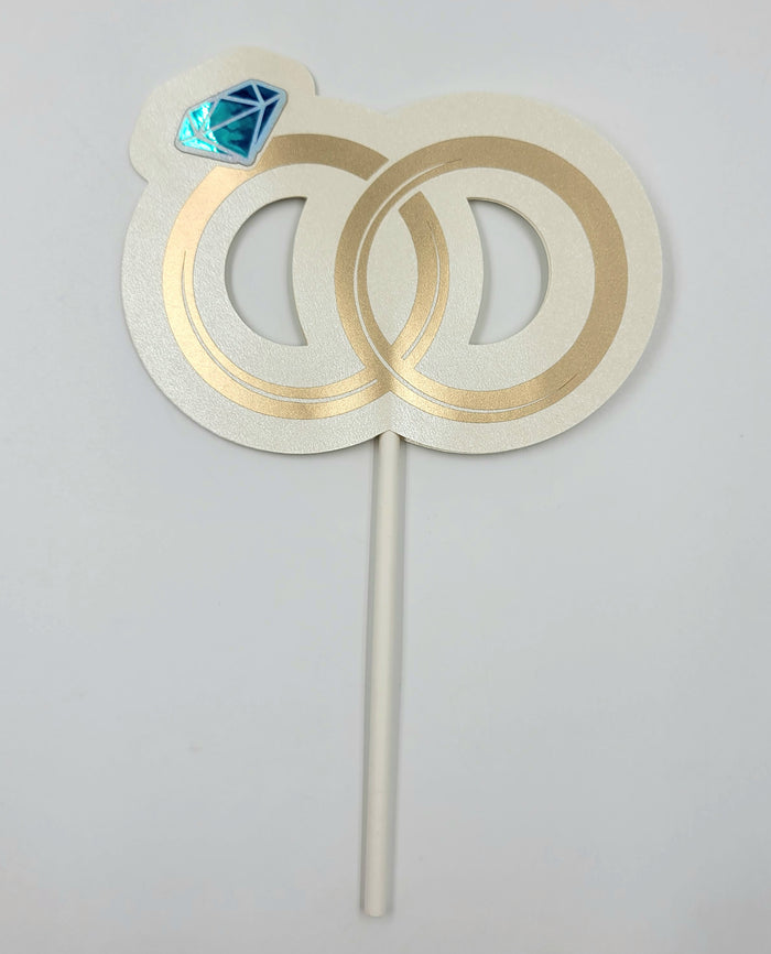 J.Wilton CAKE TOPPER "WEDDING RING"