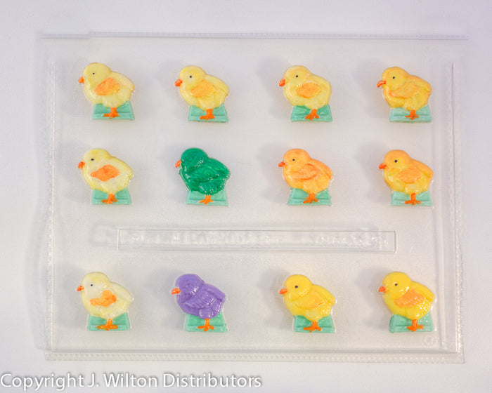 J.Wilton Candy Island Chocolate Mold #409 Chicken