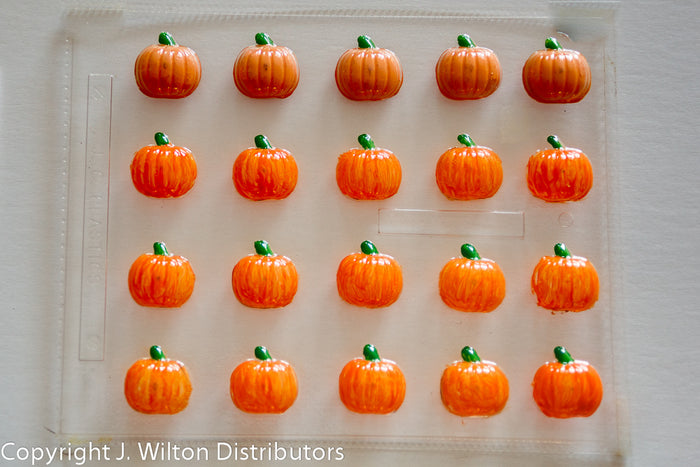 J.Wilton Candy Island Chocolate Mold #504 Pumpkin