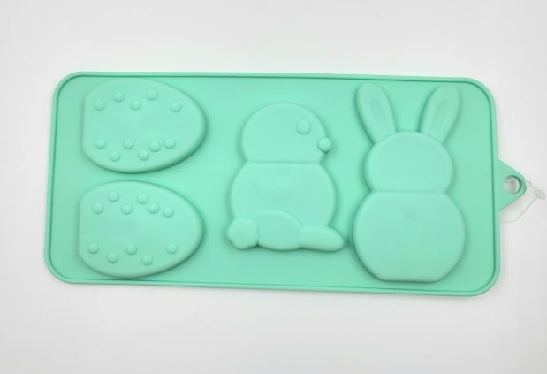 J.Wilton CANDY MOLD SILICONE 3D EGG & BUNNY