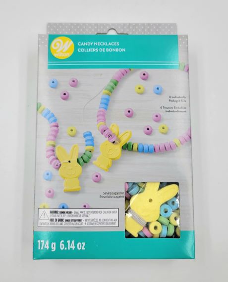 J.Wilton CANDY NECKLACE KIT YELLOW BUNNY