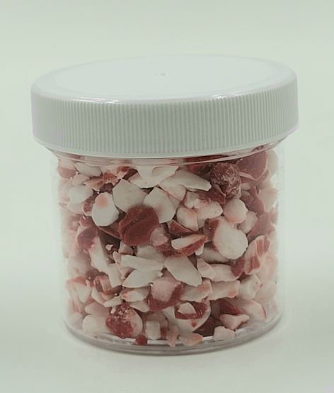 J.Wilton CANDY PUFF CRUSH 45g PEPPERMINT WHITE/RED