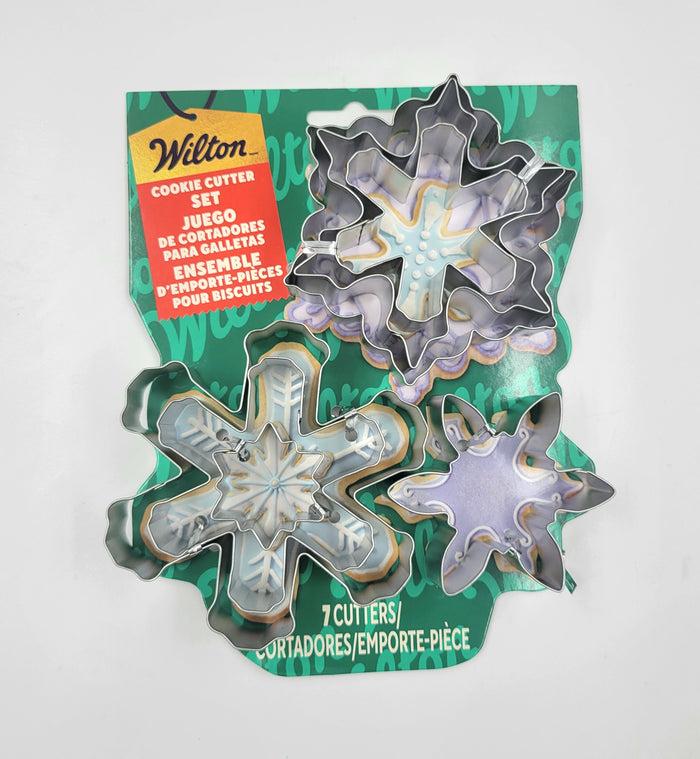 J.Wilton COOKI CUTTER SET XMAS SNOWFLAKE 7PC