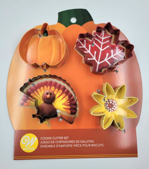 J.Wilton COOKIE CUTTER AUTUMN 4PC. ASSORTED