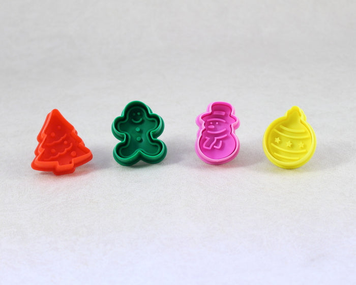 J.Wilton COOKIE CUTTER CHRISTMAS SMALL 4PC