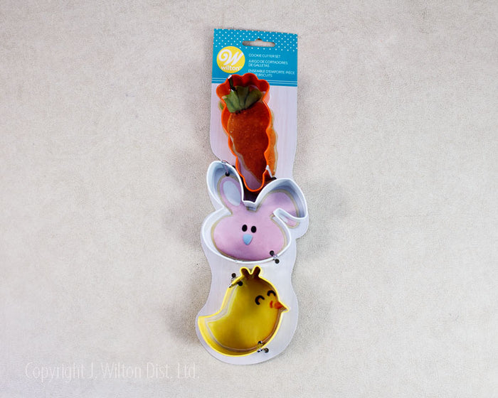 J.Wilton COOKIE CUTTER SET EASTER WHIMSICAL 3PC