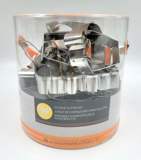J.Wilton COOKIE CUTTER SET HALLOWEEN 18CT