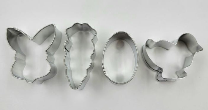 J.Wilton COOKIE CUTTER SET METAL EASTER MINI 4PC