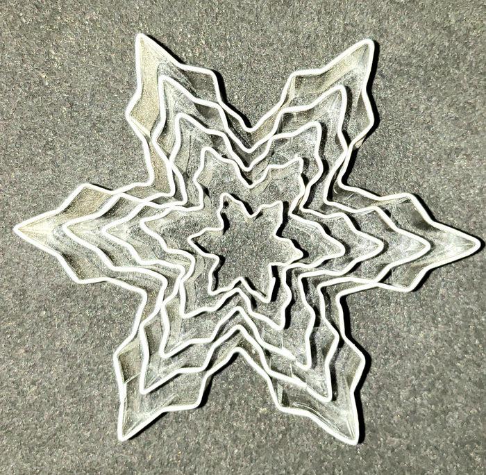 J.Wilton COOKIE CUTTER SET SNOWFLAKE1 5PC