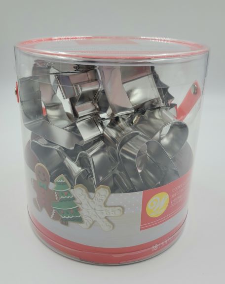 J.Wilton COOKIE CUTTER SET XMAS 18PC