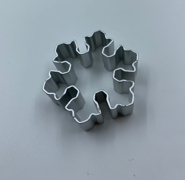 J.Wilton COOKIE CUTTER SNOWFLAKES APPROX. 2" 1PC