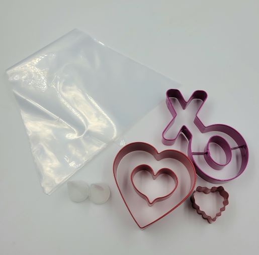 J.Wilton COOKIE DECORATING KIT VALENTINE 12PC