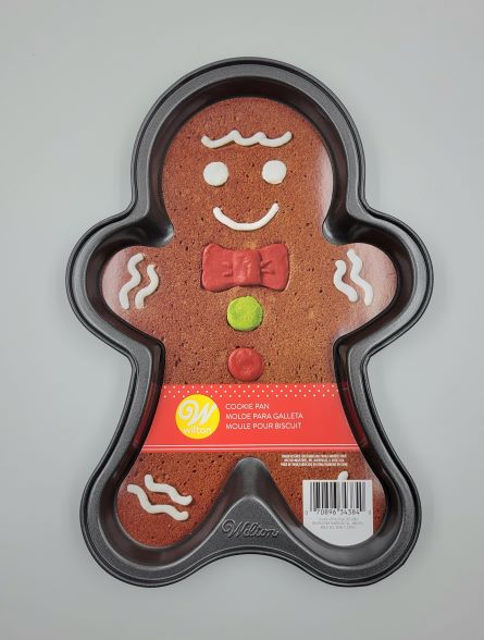 J.Wilton COOKIE PAN XMAS GINGERBREAD