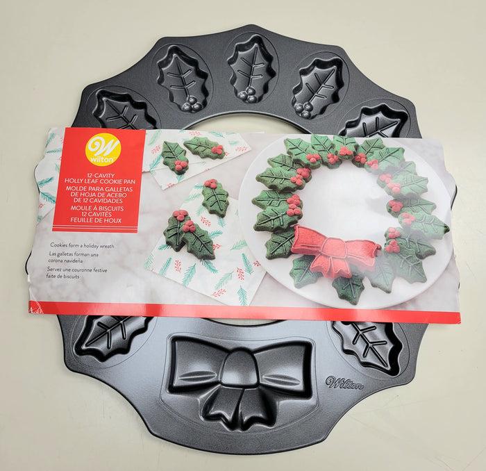 J.Wilton COOKIE PAN XMAS WREATH 1PC