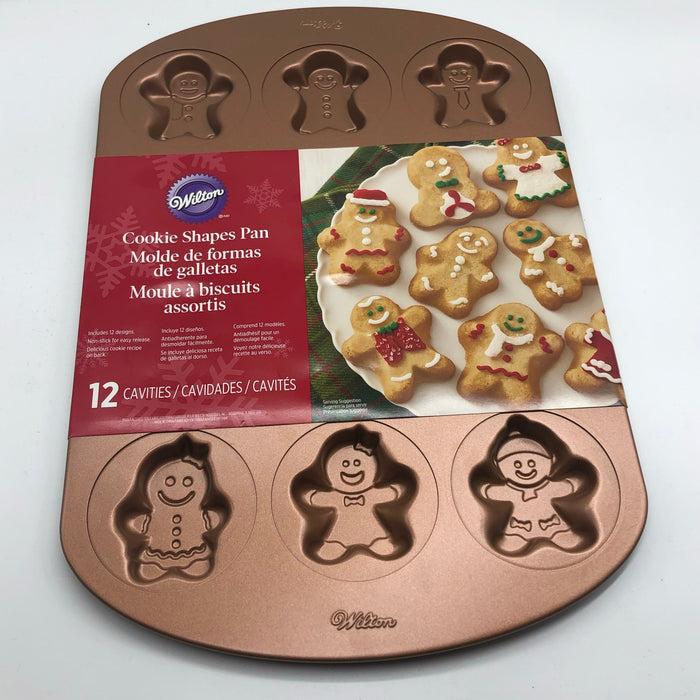 J.Wilton Cookie Shapes Pan 12 designs