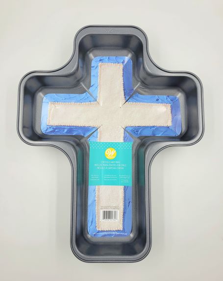 J.Wilton CROSS CAKE PAN NON STICK 1PC