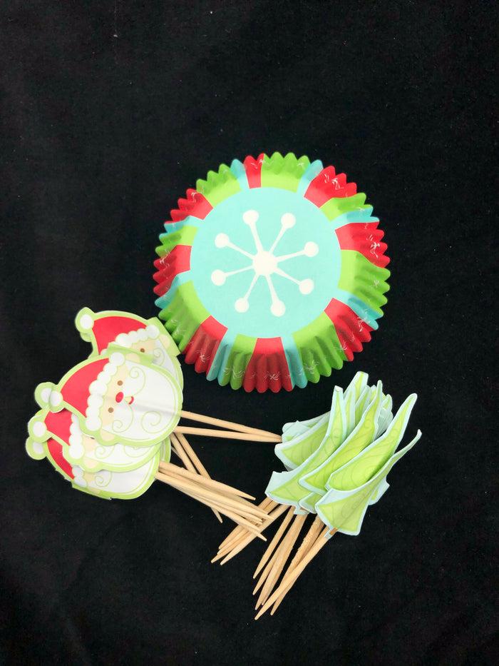 J.Wilton CUPCAKE COMBO SNOWFLAKE WISHES