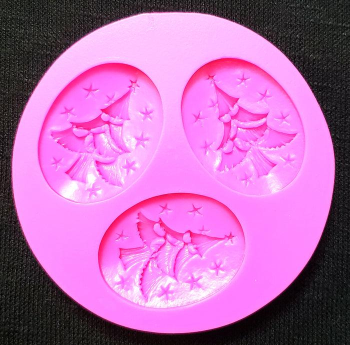 J.Wilton FONDANT/GUMPASTE MOLD XMAS TREE