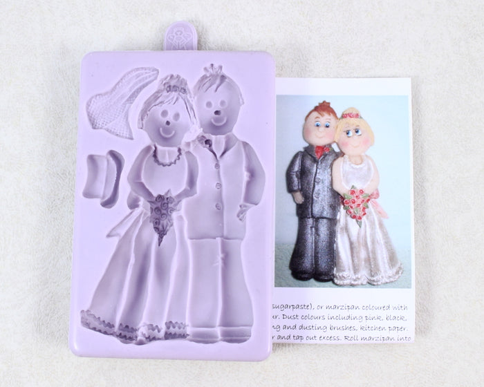 J.Wilton FONDANT MOLD BRIDE/GROOM*